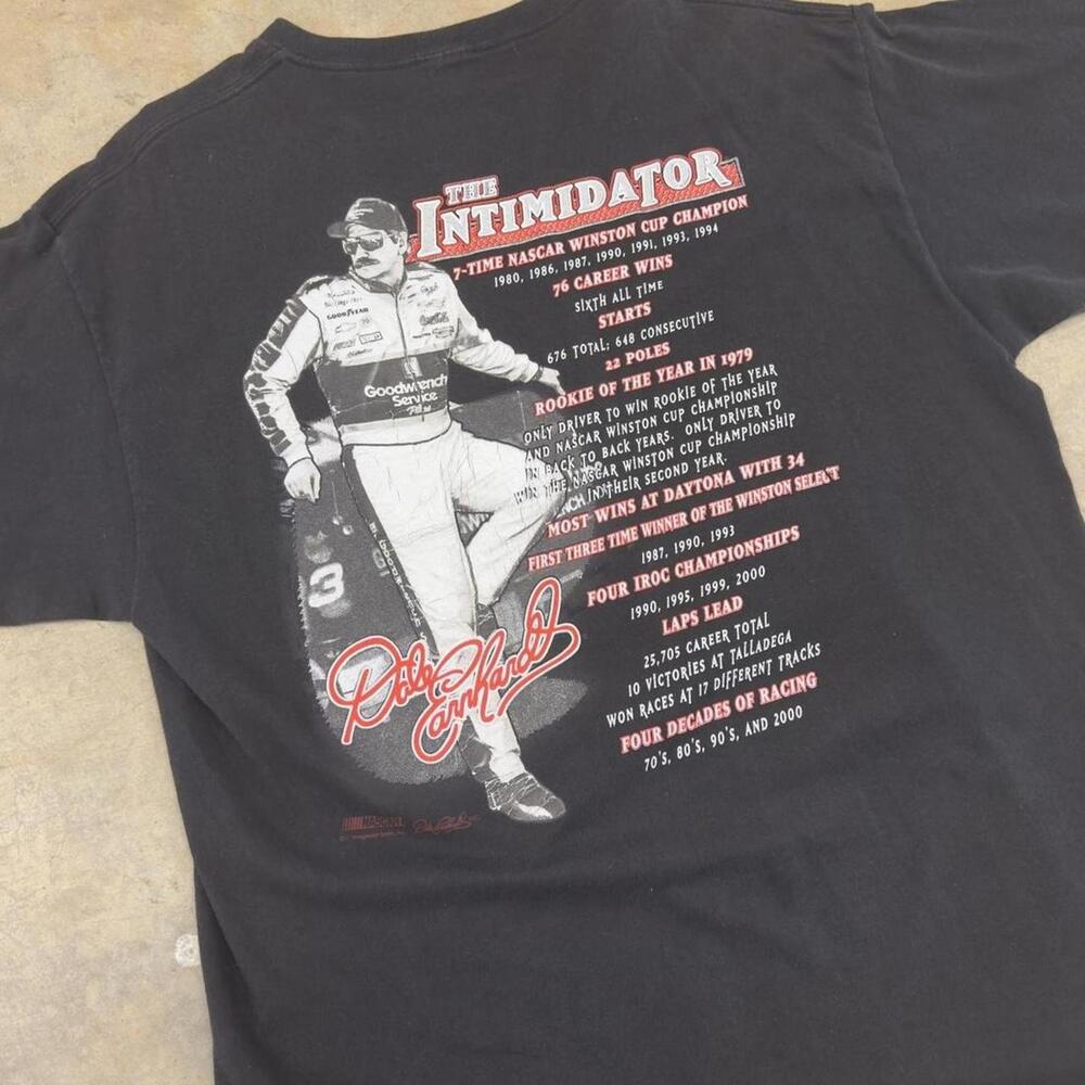 Vintage Dale Earnhardt 7‎ Time NASCAR Winston Cup Champion Tee - Picture 2 of 4